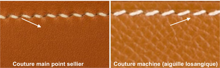 comparaison cousu sellier et piqûre machine comparaison cousu sellier et piqûre machine